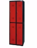 Picture of Wardrobe cabinet with compartments, model BP-P4