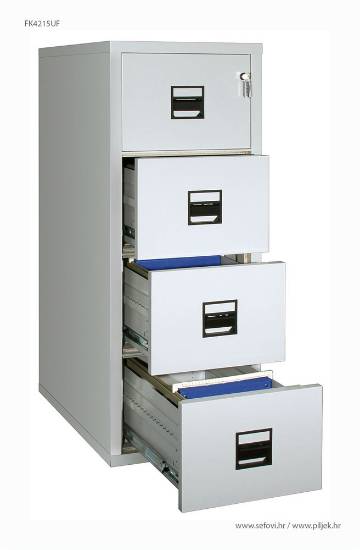 Picture of Fire resistant filing cabinet,model FK4215UF