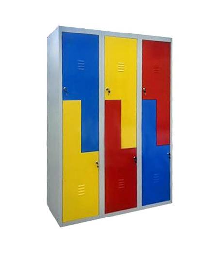 Picture of Cabinet with metal Z door, cabinet with coloured doors,model BP-Z6v