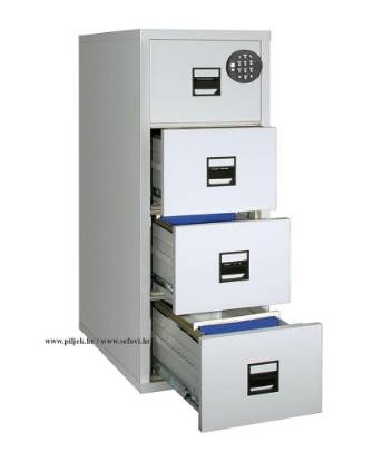 Picture of Fire resistant filing cabinet FK4215UF-EL