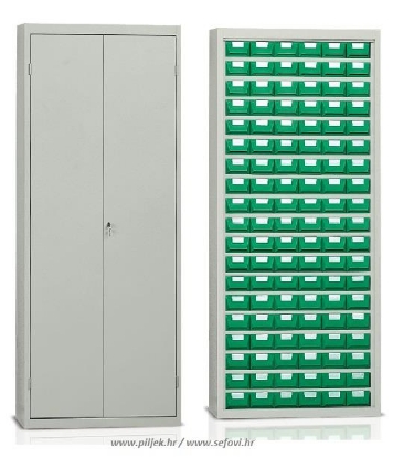 Picture of METALNI ORMAR S PLASTIČNIM KUTIJAMA BP-E222
