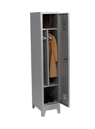 Picture of Wardrobe cabinet with partition, model BP-SP1P