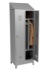 Picture of LOCKER WITH PARTITION BP-SP1P (sloping roof and legs)
